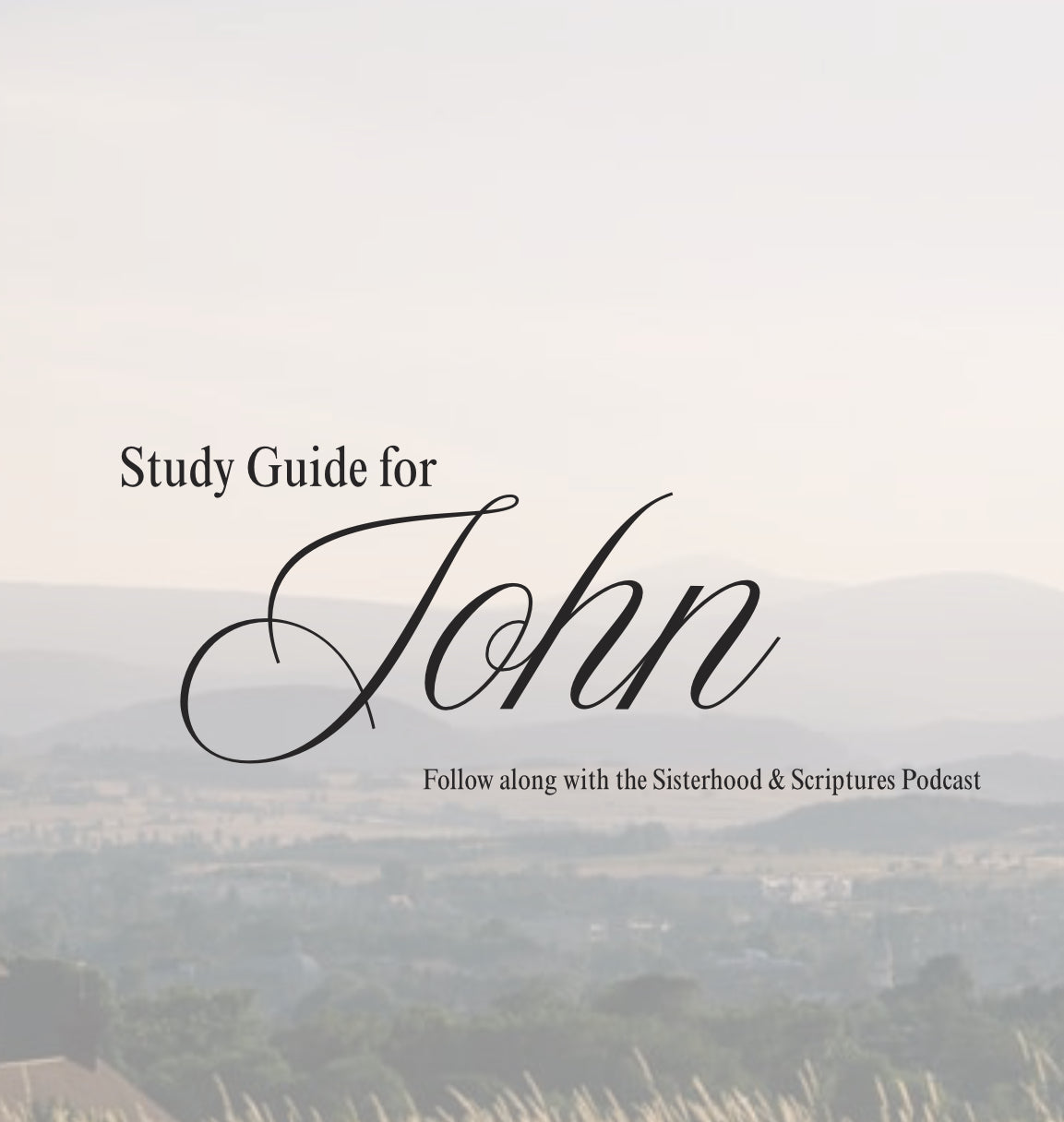 The Gospel of John Study Guide
