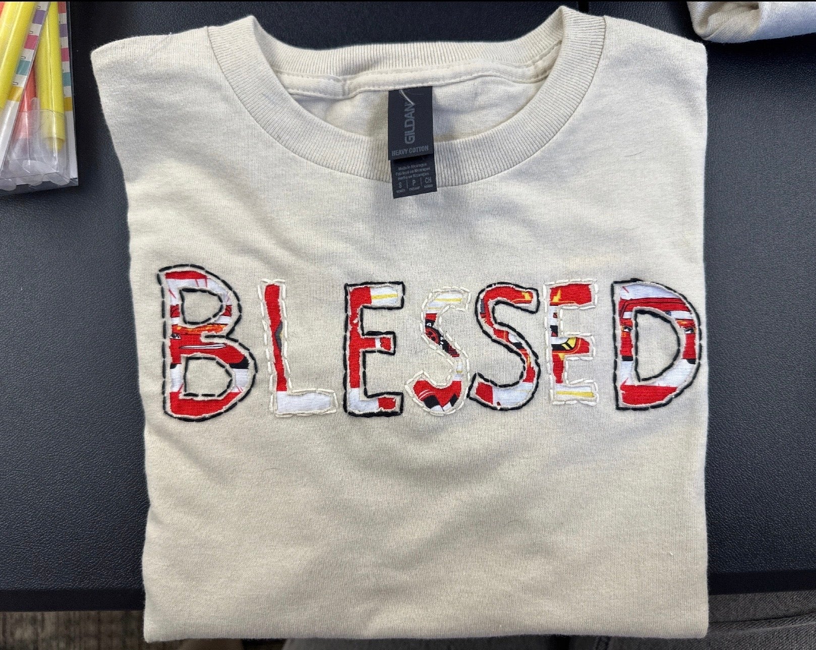 Handmade Cars “Blessed” T-Shirt