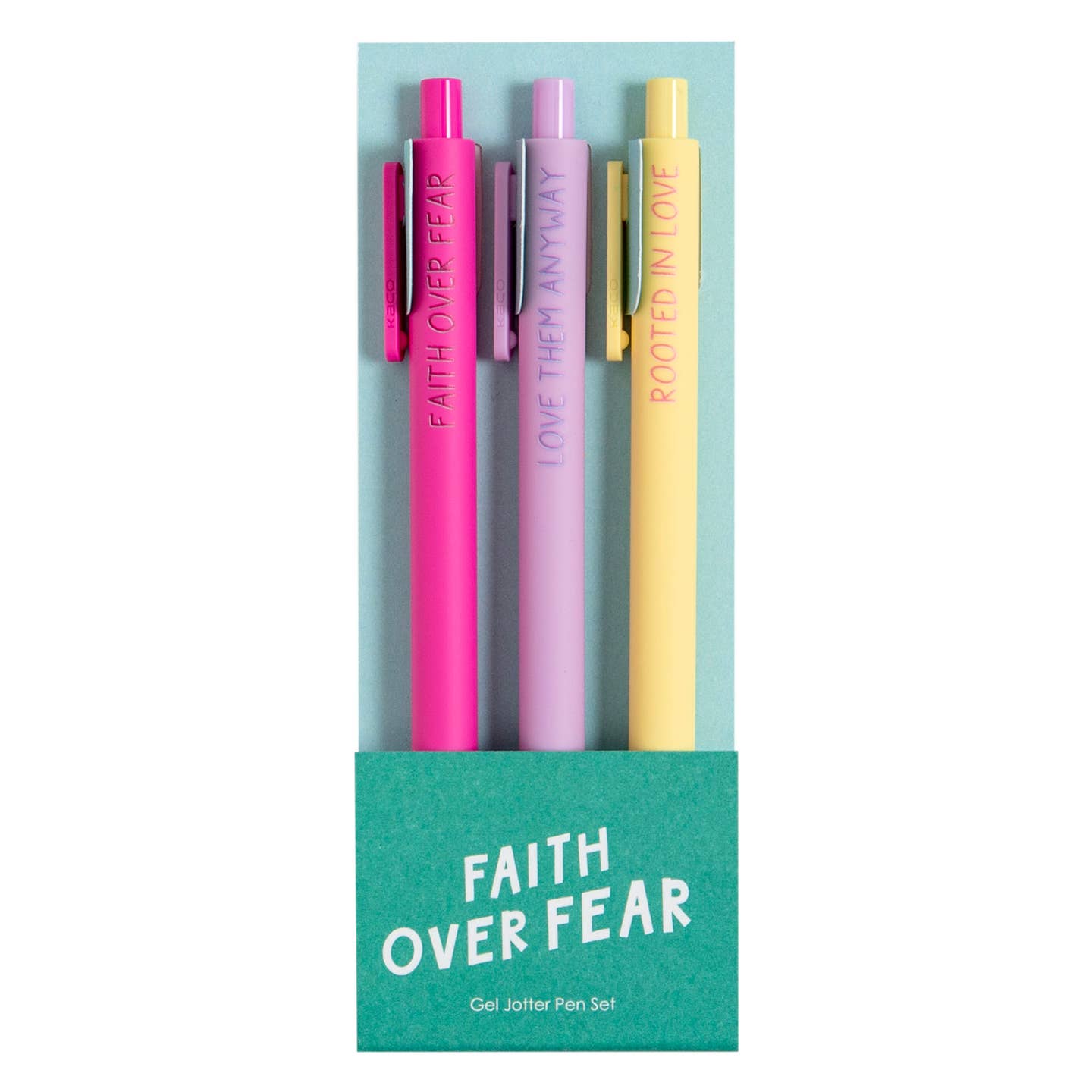 Callie Danielle Faith Over Fear Pen Set
